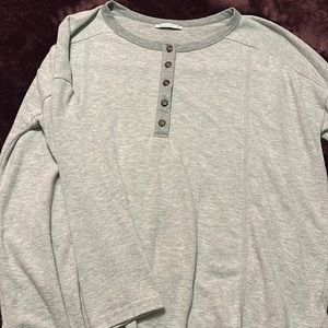 light gray crewneck